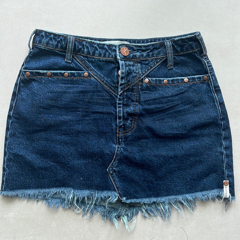 One teaspoon jean skirt